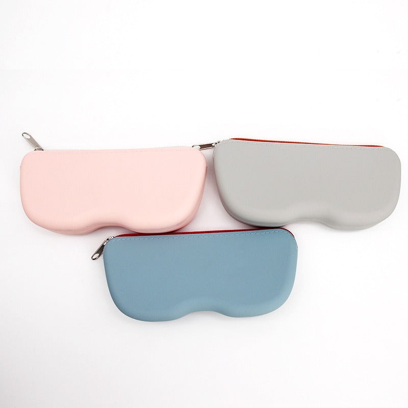 Silicone bag, waterproof, cosmetics, miscellaneous items, small change storage bag, eye bag, silicone storage bag