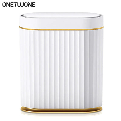 Smart Sensor Trash Can Touchless Sensor Trash Bin Trash Can with Lid Automatic Sensor Waste Basket