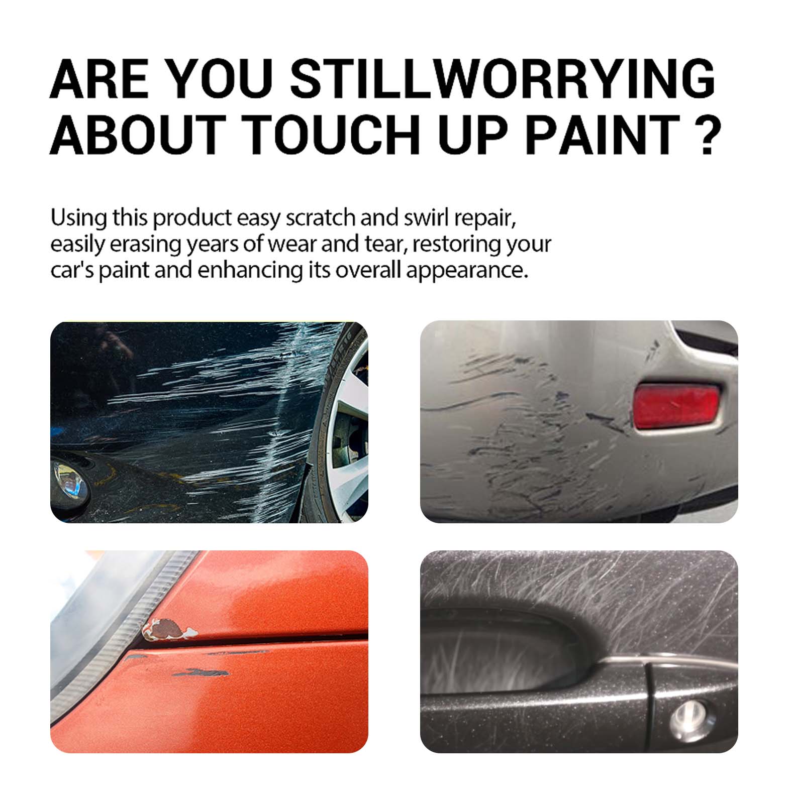 Scratch Repair Agent, Polishing And Reconditioning Agent For Automobile Paint Coating