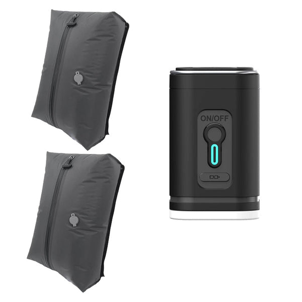 Travel essentials: Vacuum bags, luggage, clothes boxes, packing bags, accessories, compression cubes