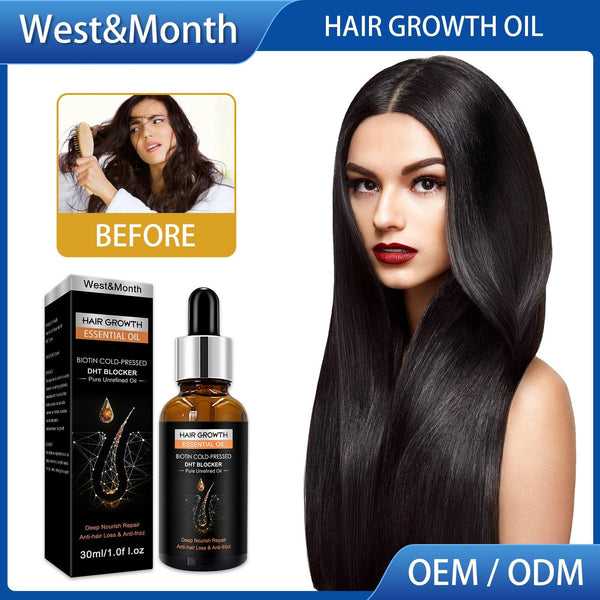Hair Growth Essential Oil, Dense Hair Growth Repair Dry Hair And Moisture Hair Essence