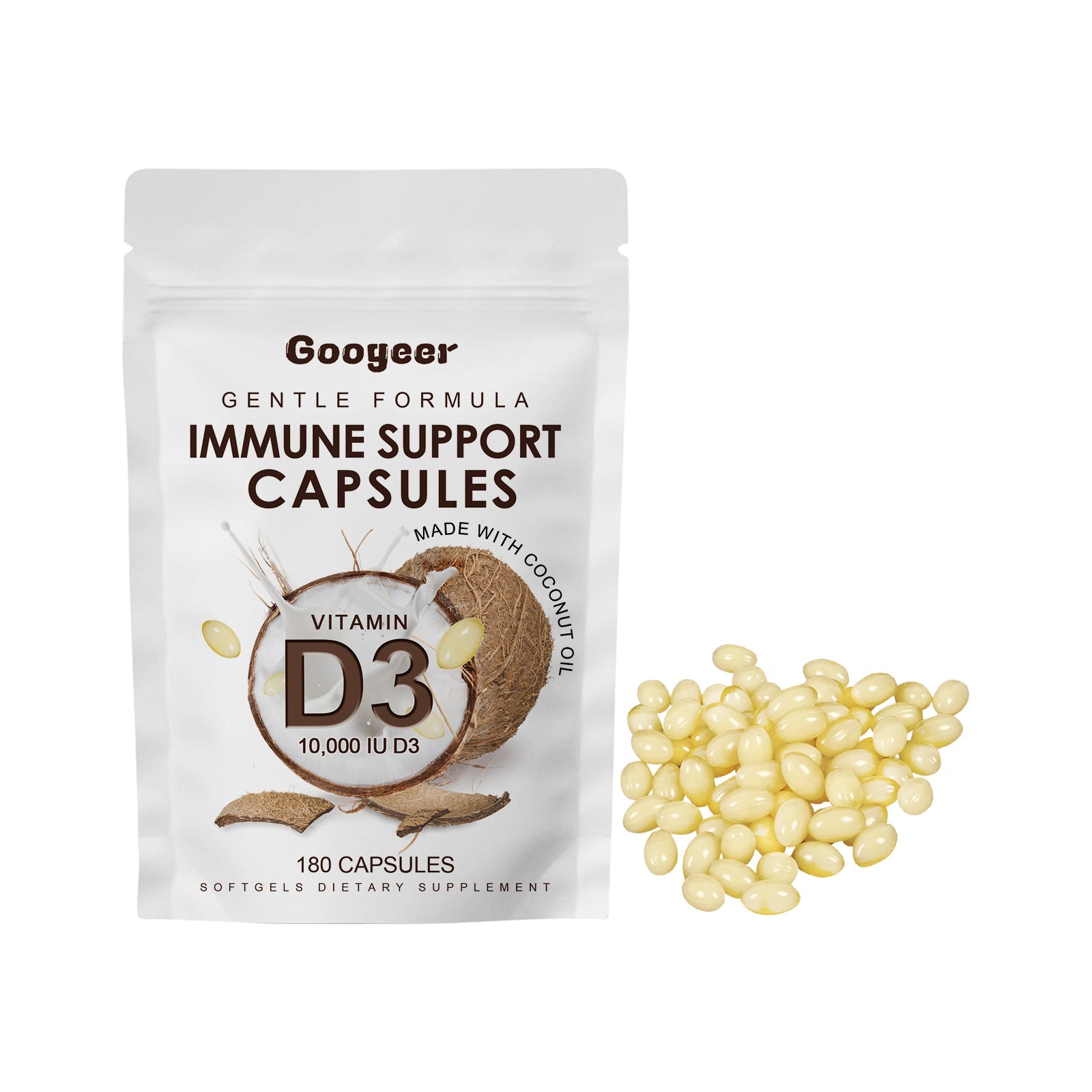 Immune Support Capsules, Health Immune Regulation Softgel To Enhance Immunity Health Food