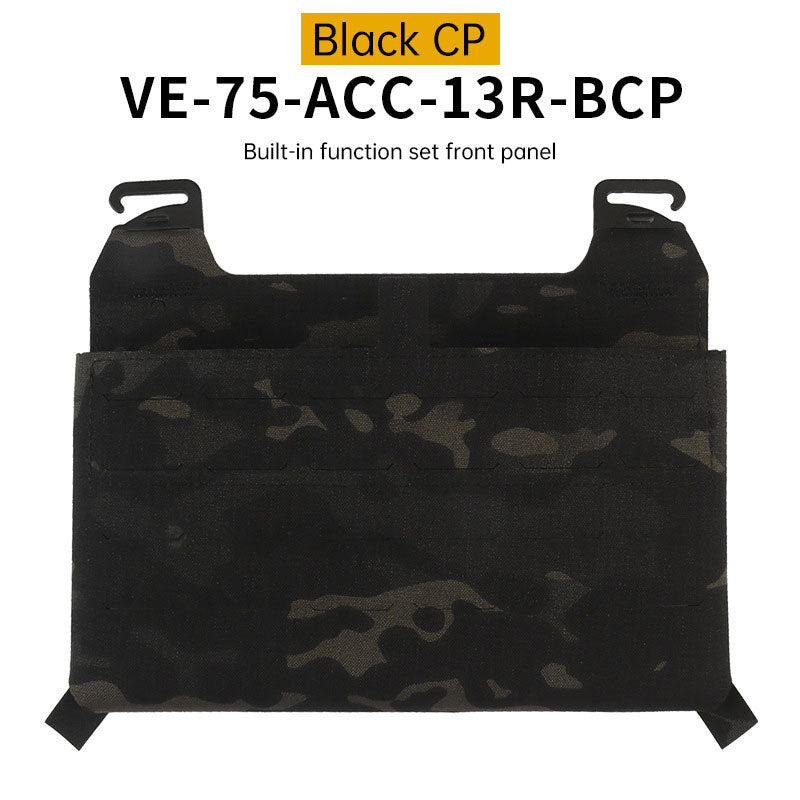 WoSporT can accommodate three 5.56 (or two 7.62) inner pockets with built-in function cover camouflage front panel