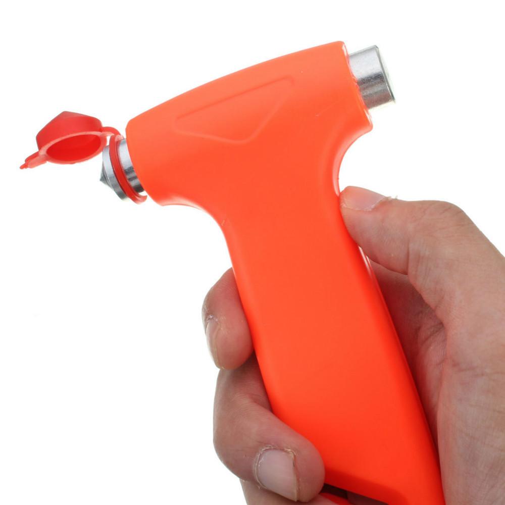 2in1 car Mini Safety Emergency Hammer Car Window Glass Breaker Car Rescue Tools Life Saving Escape Hammer Seat Belt Cutter
