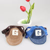 Sun Hat with G-Word Dog Design, Travel Sun Hat for Spring and Autumn, Outdoor Sun Protection with Mesh Ventilation, Pet Themed Baseball Cap