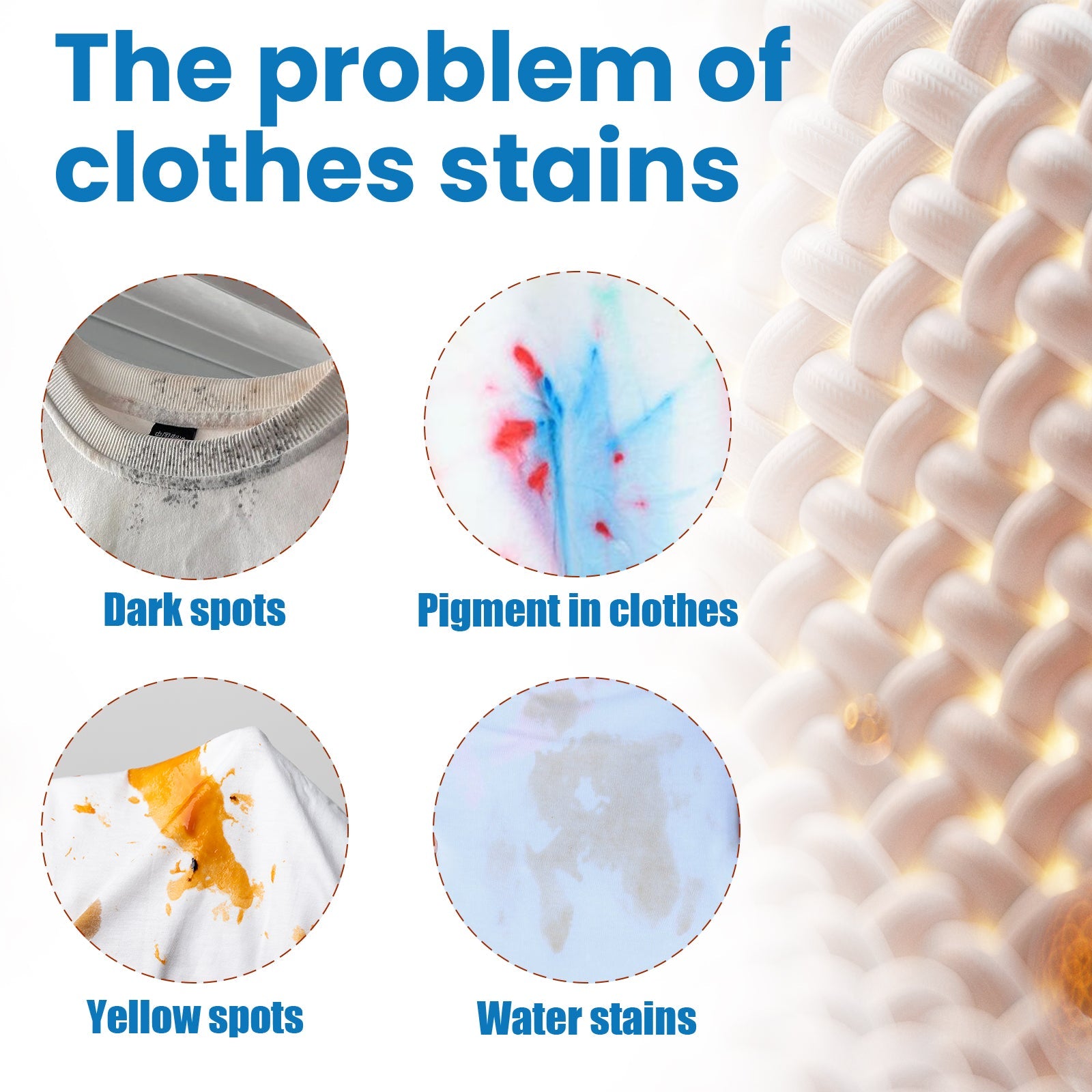 Clothes Cleaner, Clothing Cleaning Decontamination Remove Stubborn Stains Oil Stains Yellow Cleaning Dry Cleaning Agent