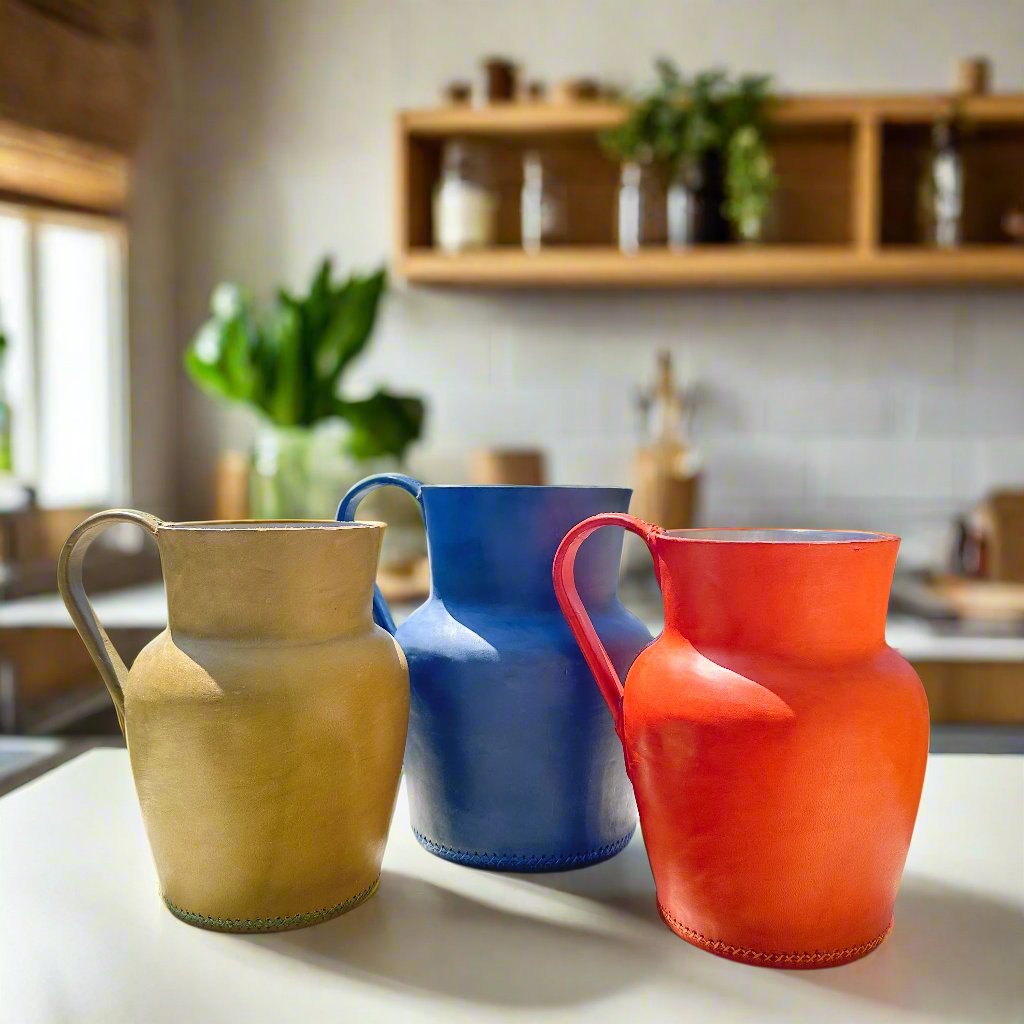 Verano | Leather Carafe Set (3)