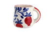 Anaar Coffee Mug- Red ,  3.5 X 3 Inches  (set of 4)