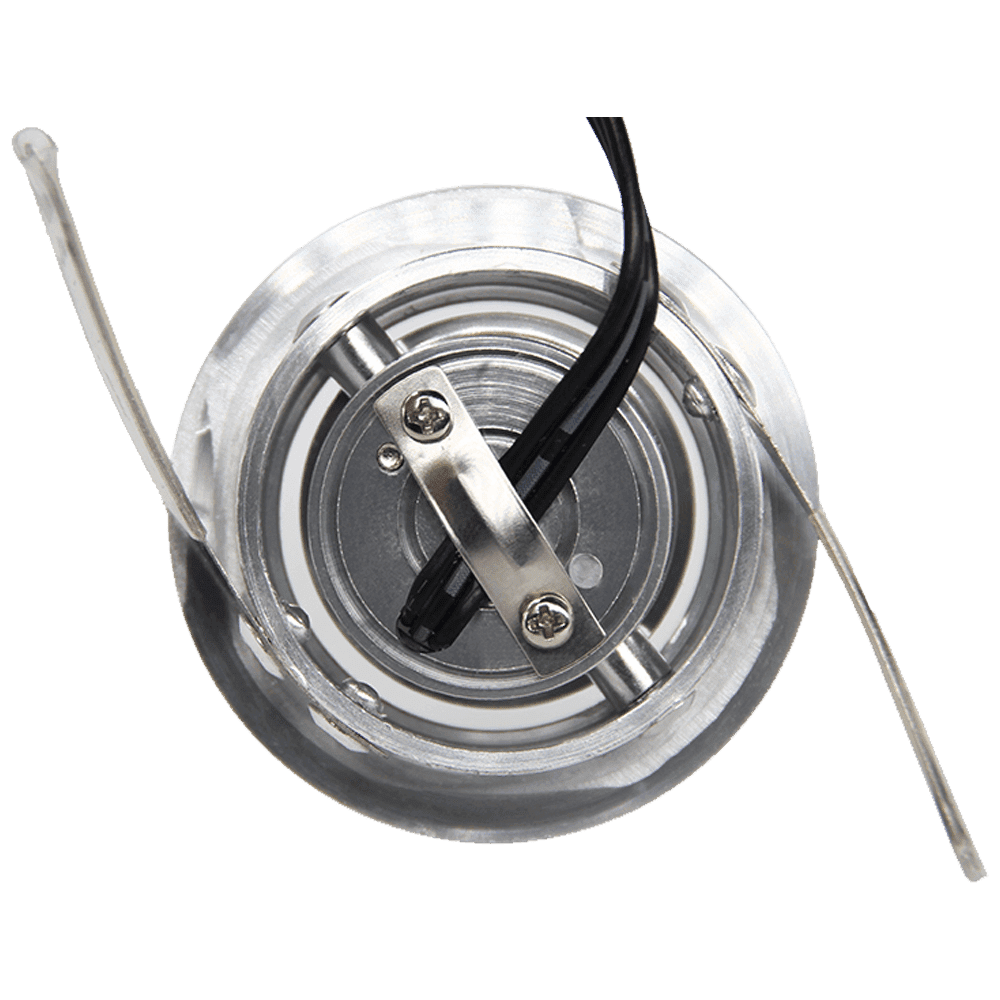 CB05 1.5W DC12 Low Voltage Round LED Cast Aluminum Recessed Cabinet Puck Light Down Lighting Fixture