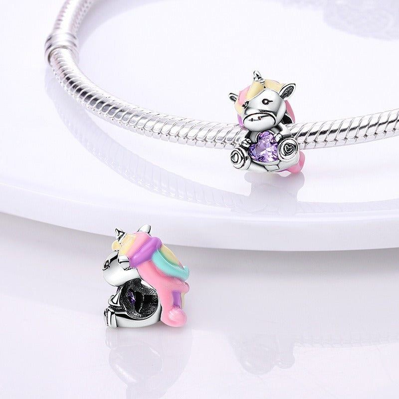 Bracelet pendant accessories animal owl rabbit