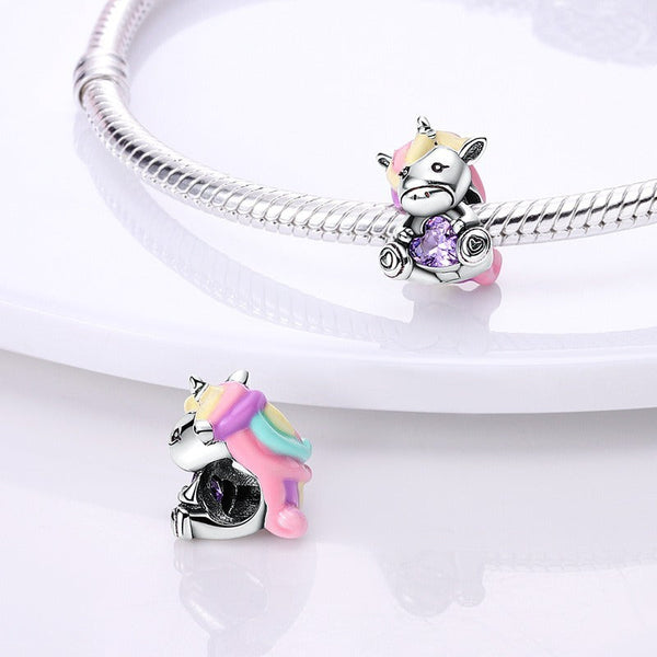 Bracelet pendant accessories animal owl rabbit