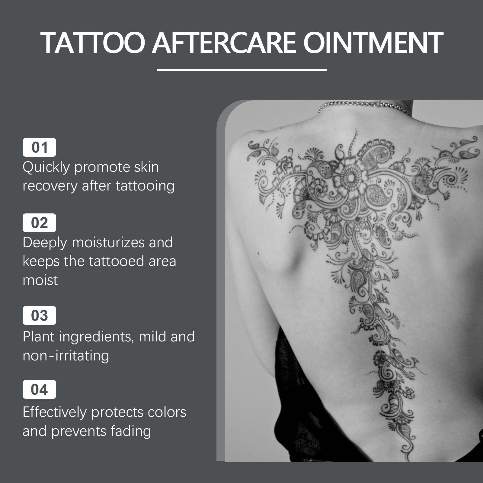 Tattoo Care Cream Gently Cleanses Skin Tattoo And Moisturizes Body Skin Tattoo Care Cream
