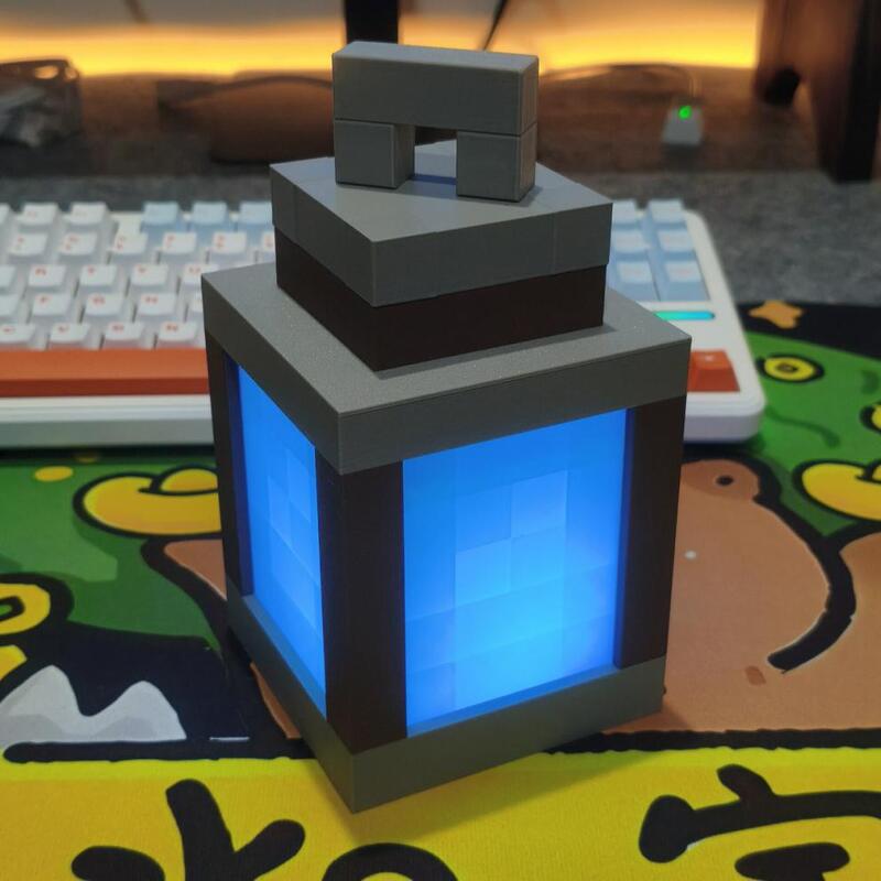 Pixel wall night light, USB hanging torch, bedroom/gaming/kids' room decor.