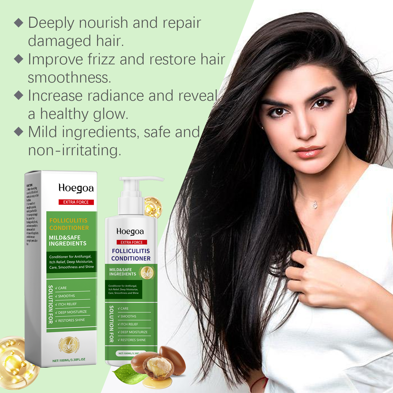 Hair Care Conditioner Scalp Root Care Care Nourishes Hair Follicles Hair Shine Conditioner