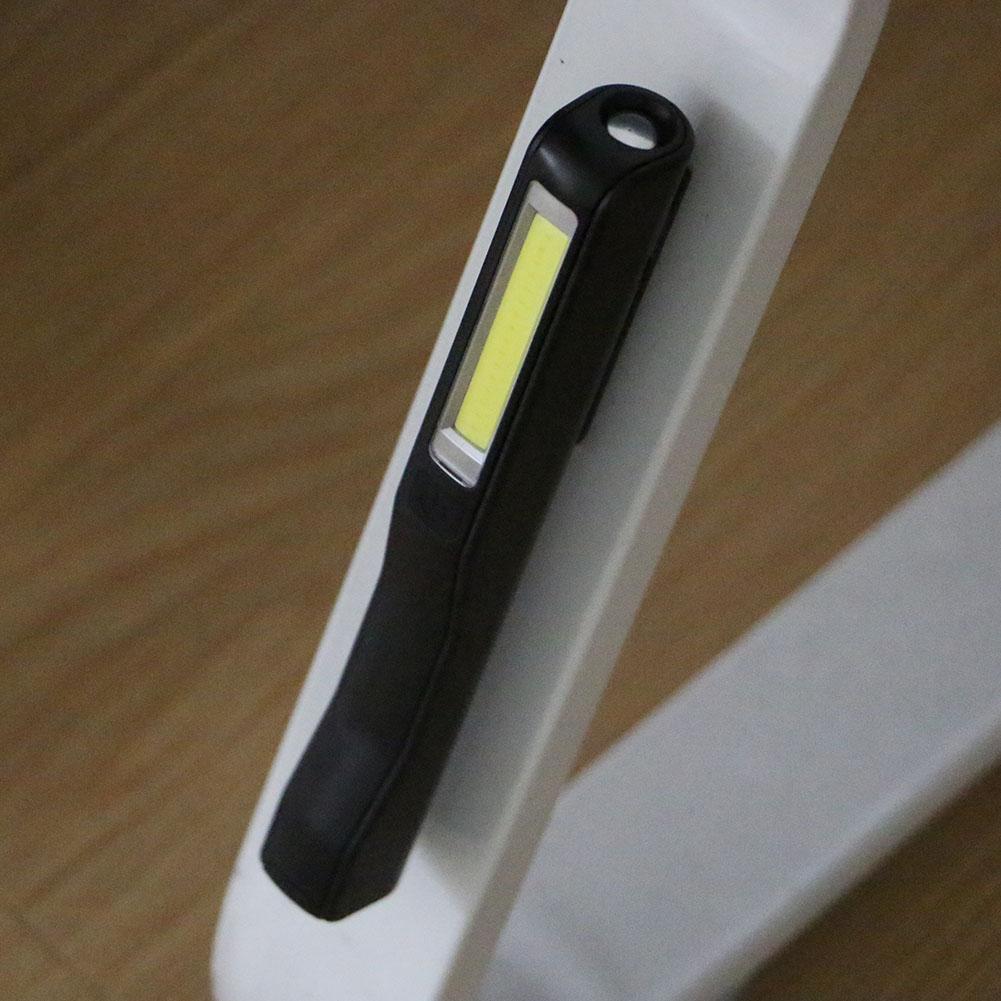 COB LED Mini Pen MultifunctionTorch Inspection Lamp Pocket  Flashlight  with Clip Magnet Lanterna,Use AAA