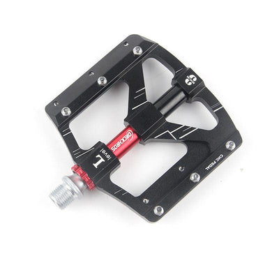 Bicycle pedals Mountain bike San Peilin aluminum alloy Peilin pedal anti-skid bearing pedal bicycle accessories