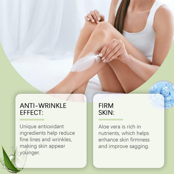 Aloe Vera Firming Moisturizer, Gentle Moisturizing Facial Skin Glow Moisturizing Cream