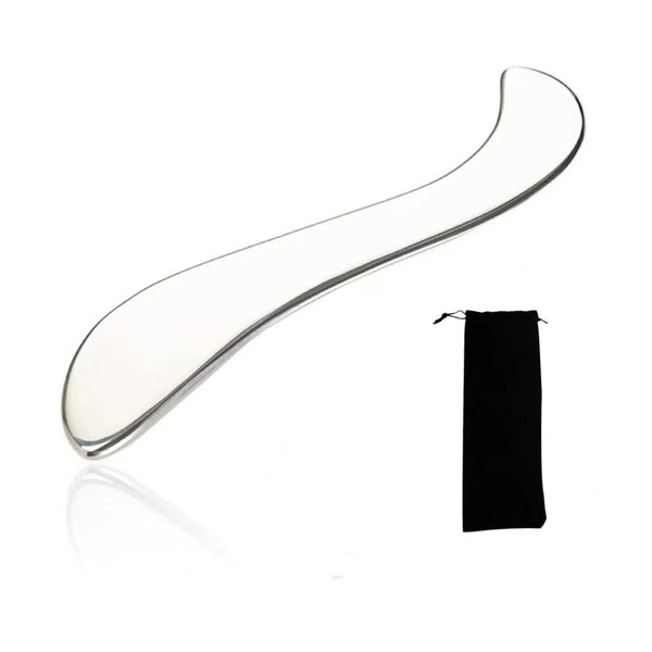 304 stainless steel fascia knife for loosening muscle tissue, scraping and relaxing S-shaped fascia knife for facial metal plate