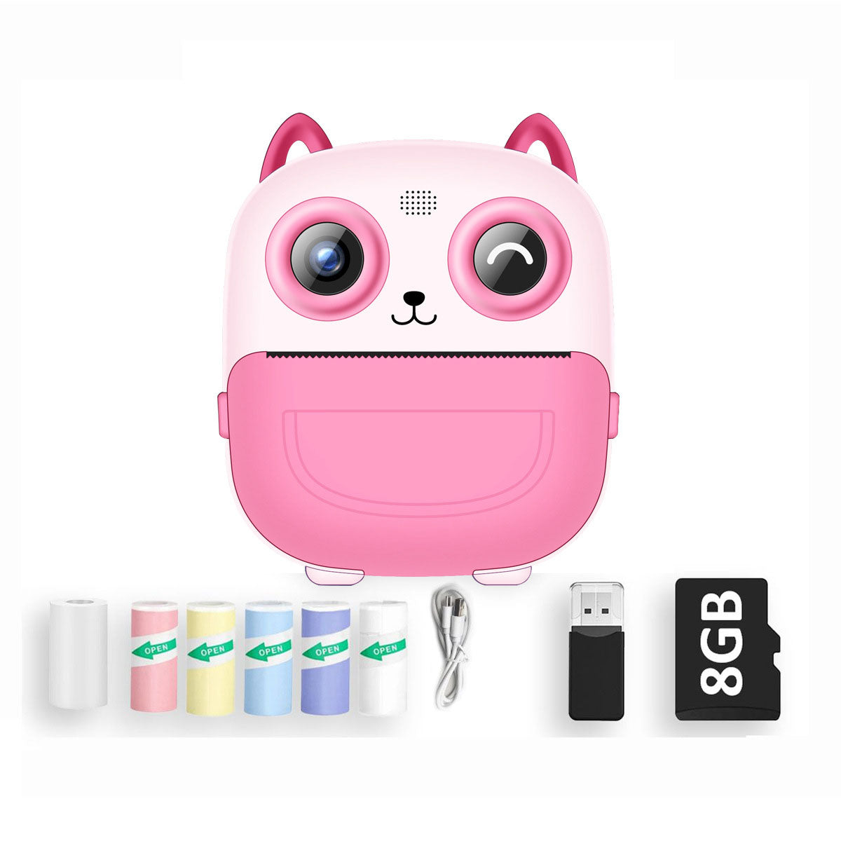 Polaroid high-definition printing photography video recording instant shooting instant printing children's digital camera gift