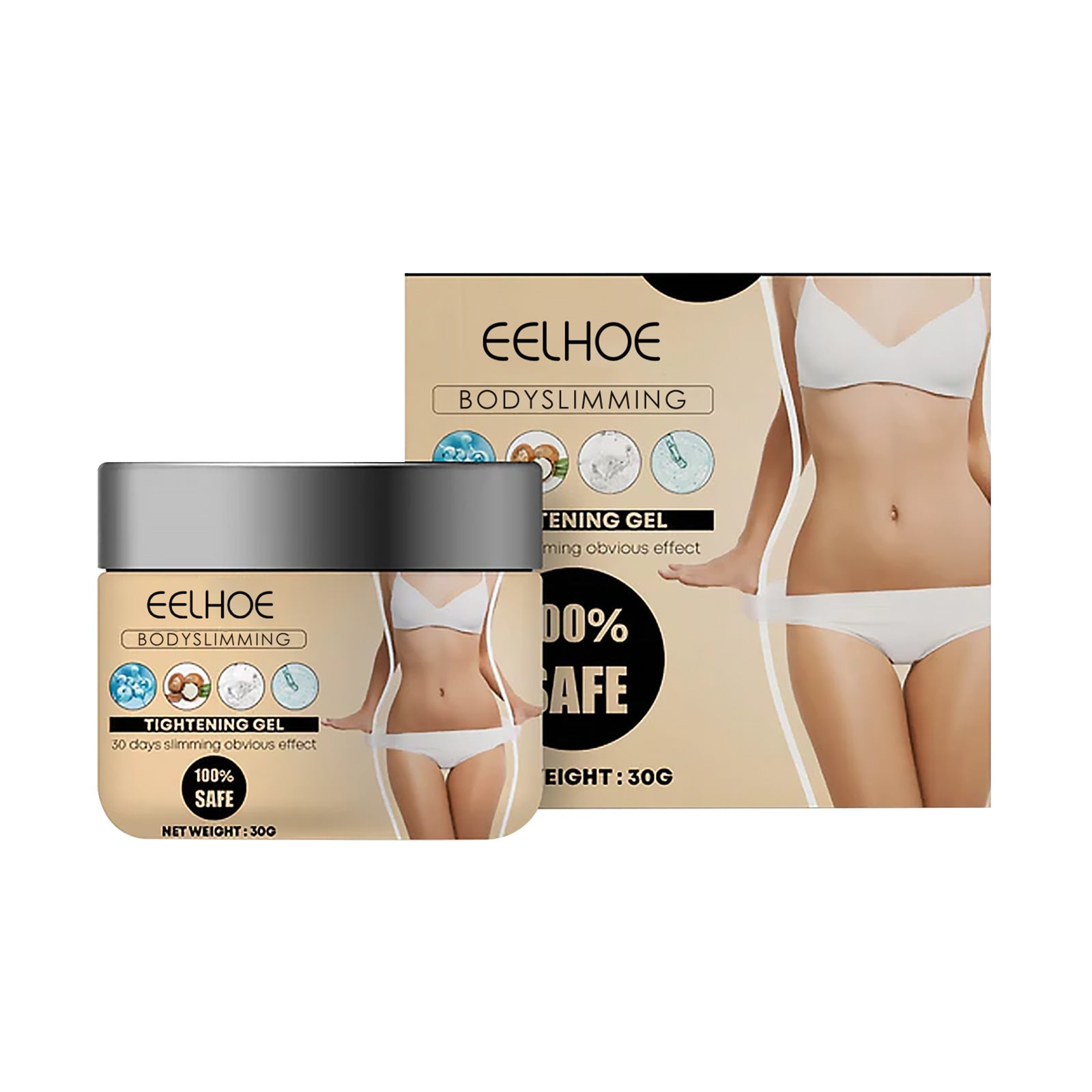 Body Slimming Tightening Gel, Firming Arms Worship Meat Belly Highlights Body Curves Slimming Gel