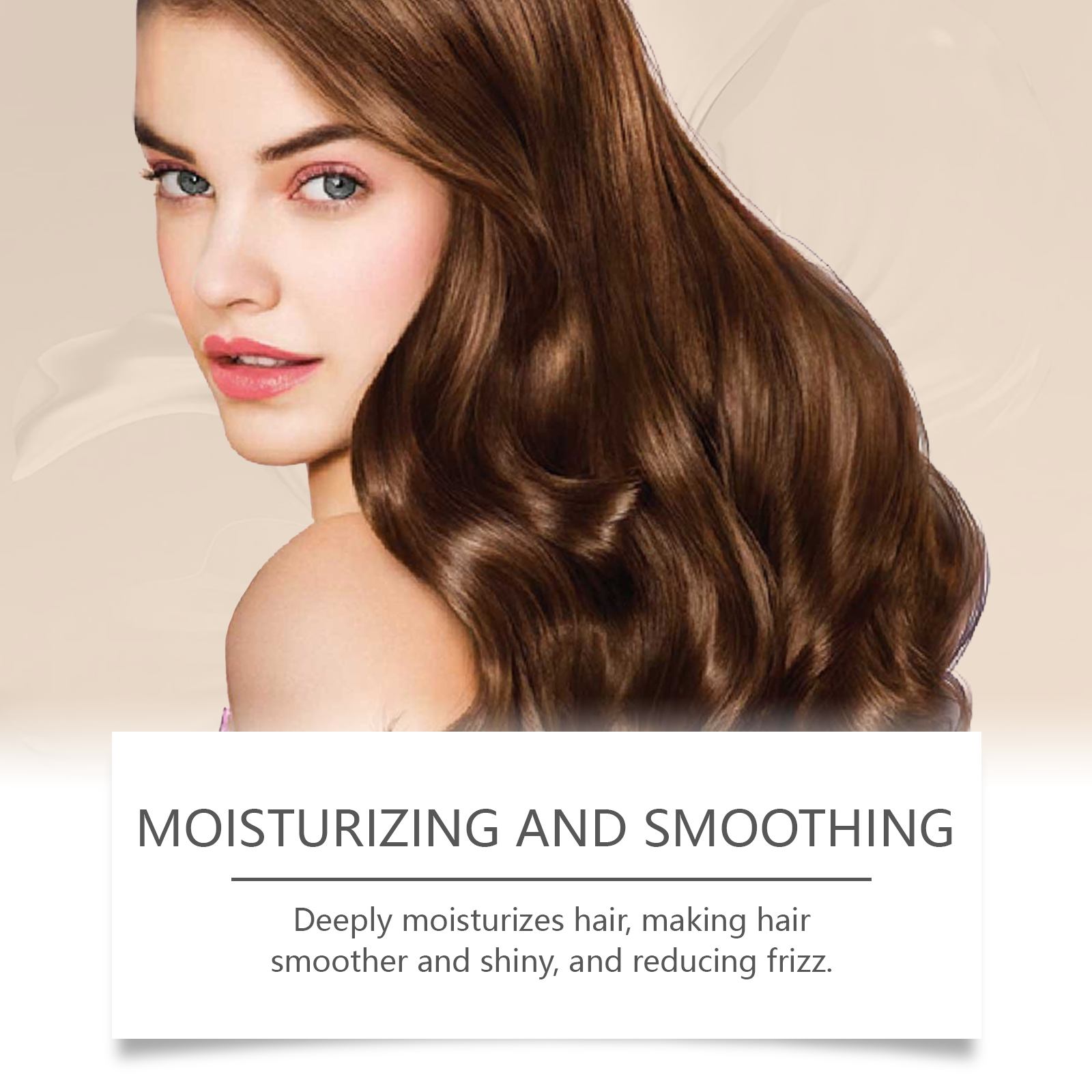 Hair Mask Nourishes And Repairs Curly Hair With Elasticity, Softness, Luster And Natural Fluff