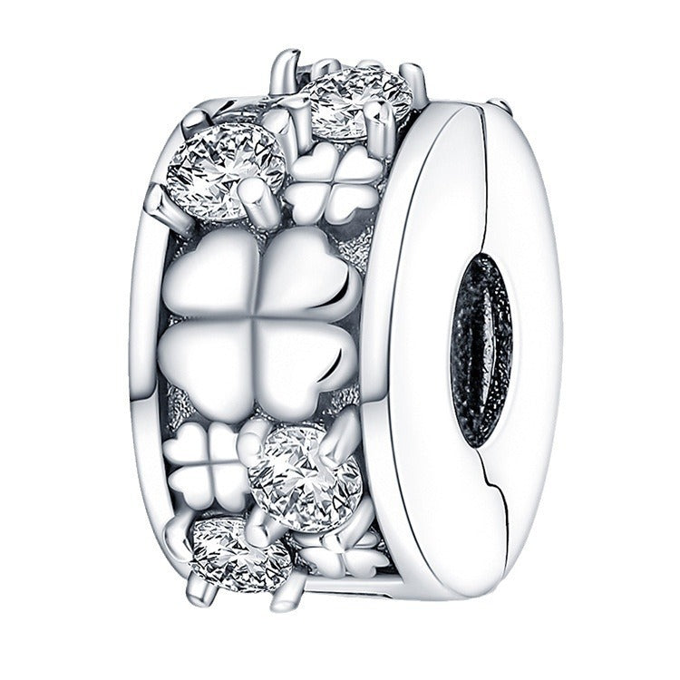 Lucky Clover Buckle DIY jewelry accessories beads