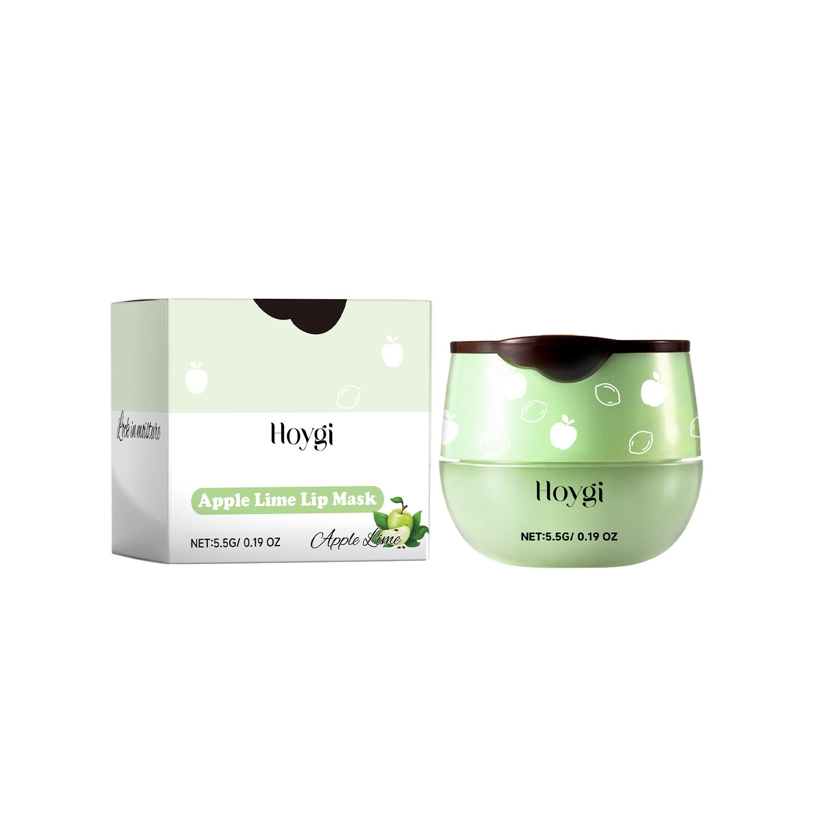 Green Apple Lip Mask, Moisturizing And Moisturizing Lips, Reducing Lip Lines, Preventing Dry Cracks, Removing Dead Skin And Moisturizing Care Lip Mask