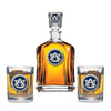 Auburn University Capitol Decanter with 2 Glasses