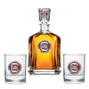 University of South Carolina Capitol Decanter with 2 Glasses