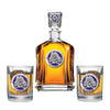 East Carolina University Capitol Decanter with 2 Glasses