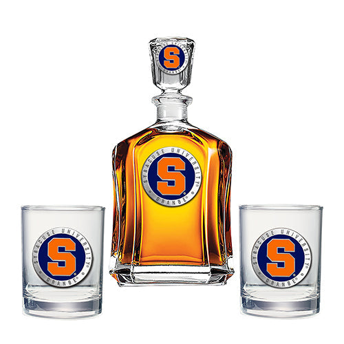 Syracuse University with 2 Glasses