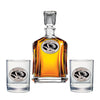 Missouri Capitol Decanter with 2 Glasses