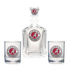 University of Alabama Container with 2 Glasses