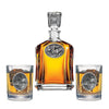 Elk Capitol Decanter with 2 Glasses