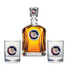Gonzaga University Capitol Decanter with 2 Glasses