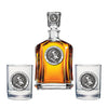 Florida State University Seminoles Capitol Decanter with 2 Glasses