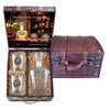 Pintail Duck Capitol Decanter and 2 Glasses with Chest Box