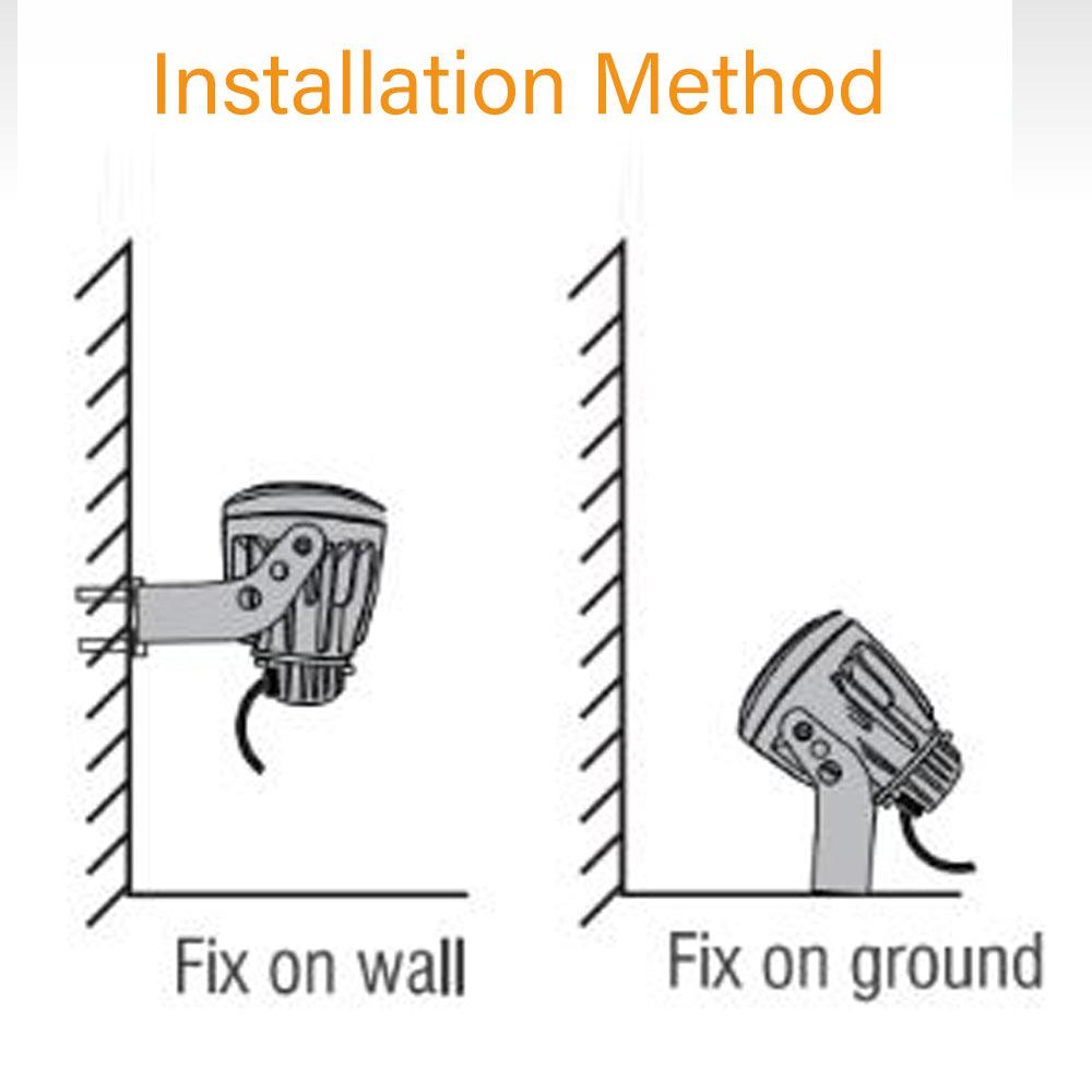 CD30 30W 12V Low Voltage LED Outdoor Aluminum Spotlight Directional Narrow Beam Angle