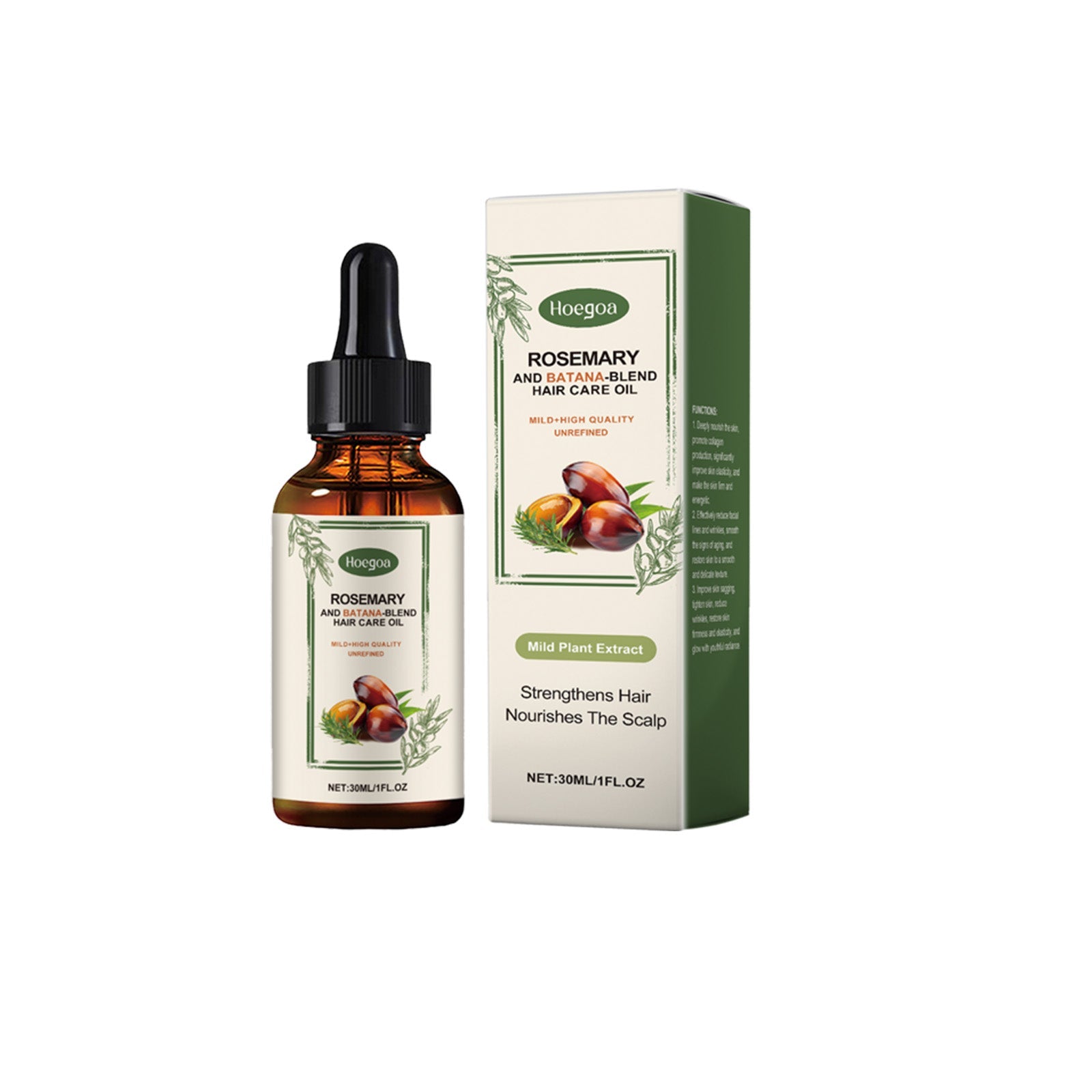 Rosemary Hair Care Oil Nourishes Hair Follicles, Moistens Hair, Moisturizes Scalp And Rejuvenates Hair