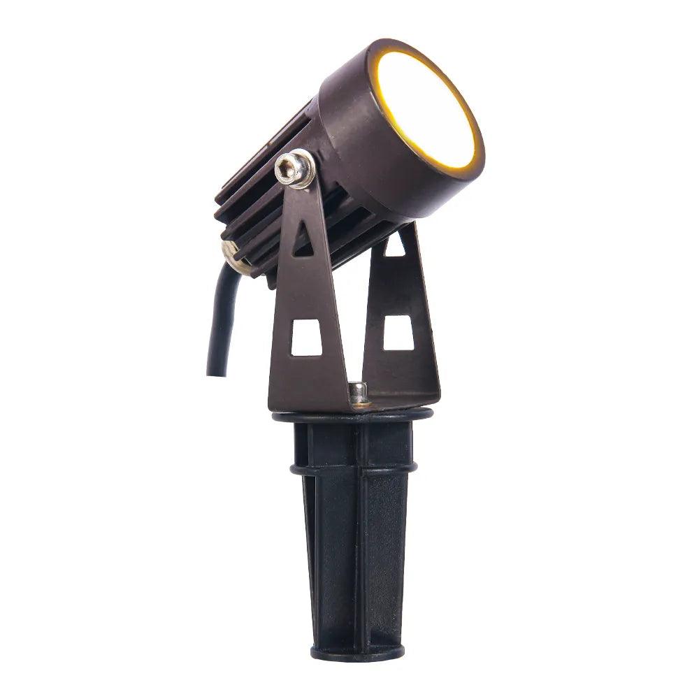 CD43 5W Waterproof LED Landscape Narrow Beam Directional Outdoor 12V Low Voltage Aluminum Spotlight
