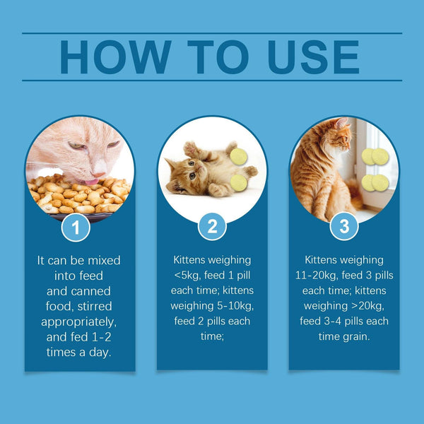 Cats Protect Health And Vitality With Coenzyme Tablets Coenzyme Q10 For Cats To Absorb Nutritional Supplements