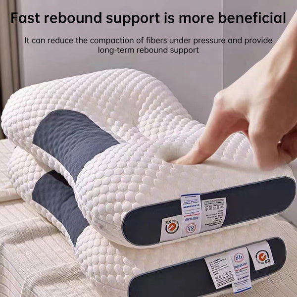 2025 New SPA Sleep Pillow: Sleep aid, neck support, orthopedic, soybean fiber massage, for home
