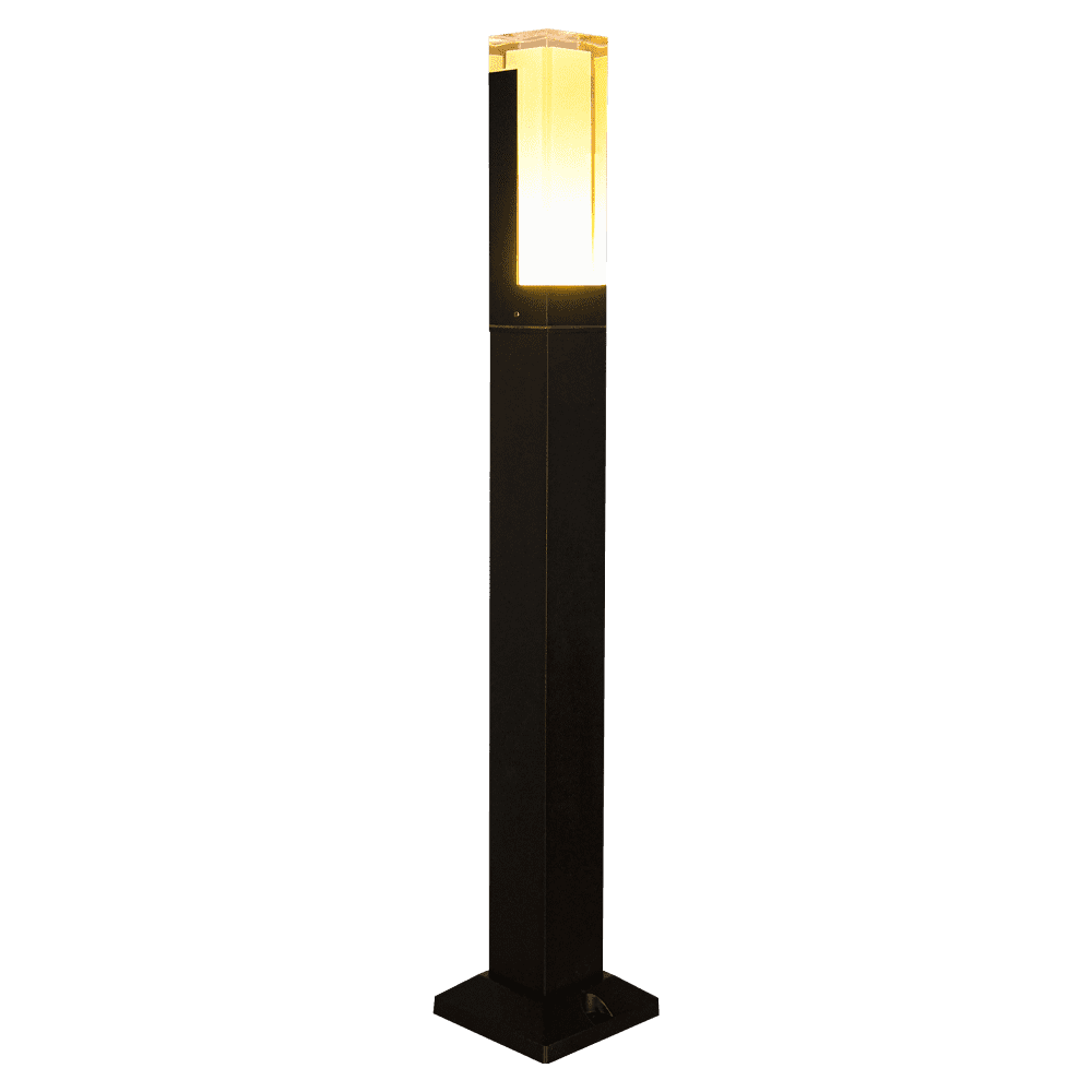 CDPA60 10W 3000K Warm White LED Low Voltage Bollard Landscape Light | Low Voltage Path Light