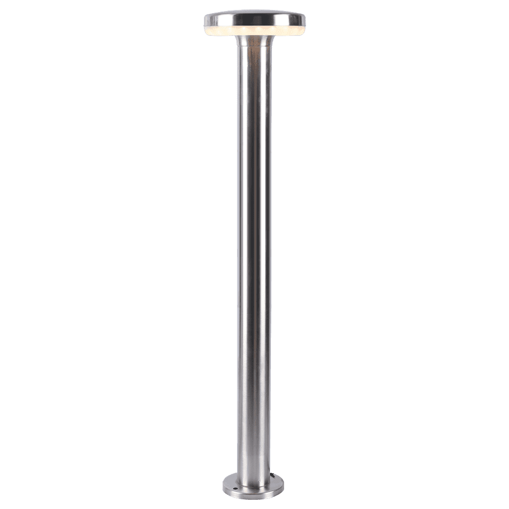 CDPS72 7W Stainless Steel Bollard Pathway Lighting LED Circle Top Modern 12V Low Voltage