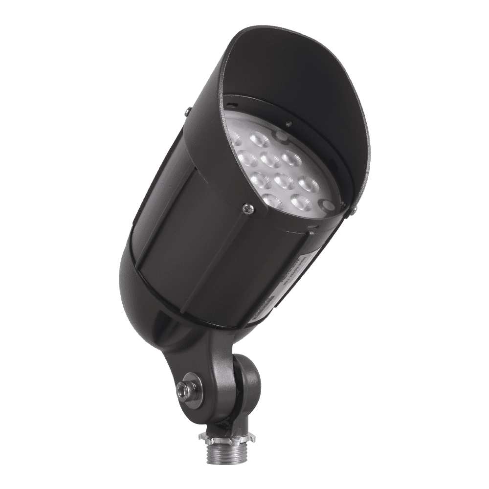 CDRA12 12W 12V Low Voltage Smart Bluetooth RGBW Narrow Beam Directional Outdoor Landscape Aluminum Spotlight with Remote Control