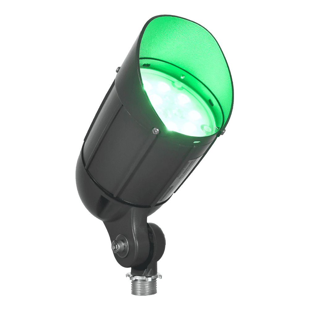 CDRA12 12W 12V Low Voltage Smart Bluetooth RGBW Narrow Beam Directional Outdoor Landscape Aluminum Spotlight with Remote Control