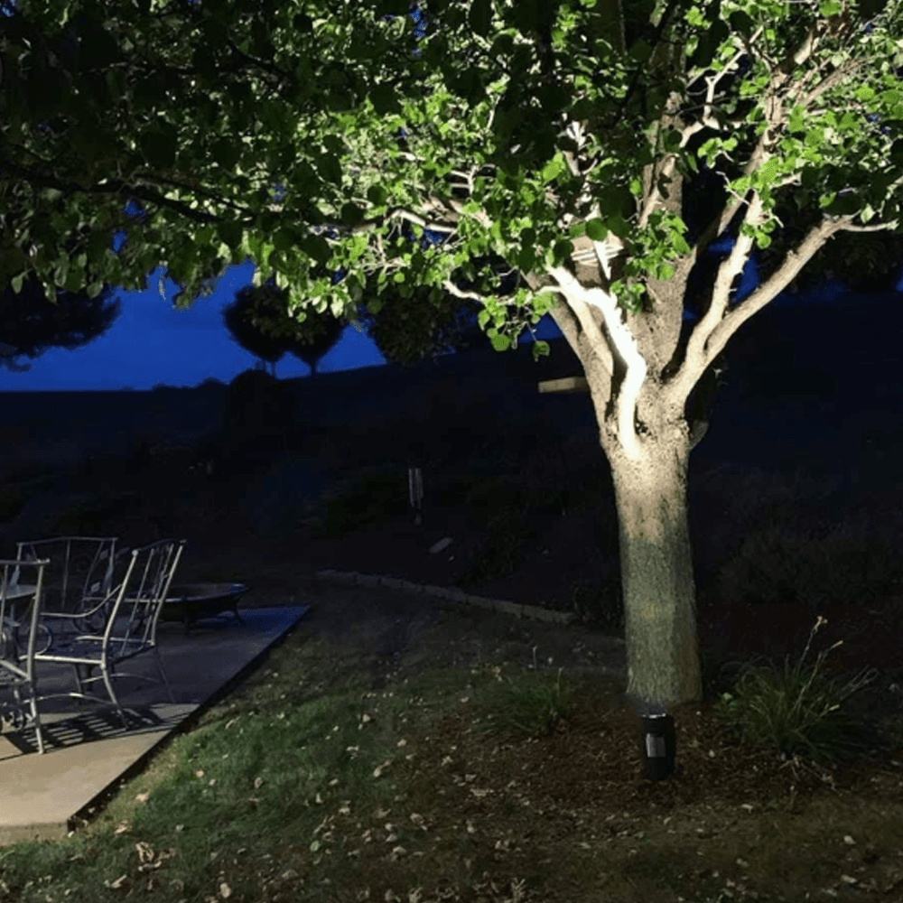 CDRA30 30W 12V Low Voltage Smart Bluetooth RGBW Narrow Beam Directional Outdoor Landscape Aluminum Spotlight