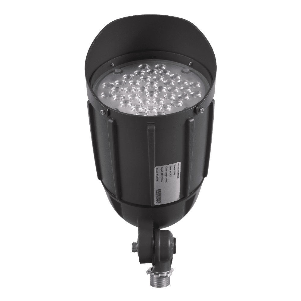 CDRA30 30W 12V Low Voltage Smart Bluetooth RGBW Narrow Beam Directional Outdoor Landscape Aluminum Spotlight