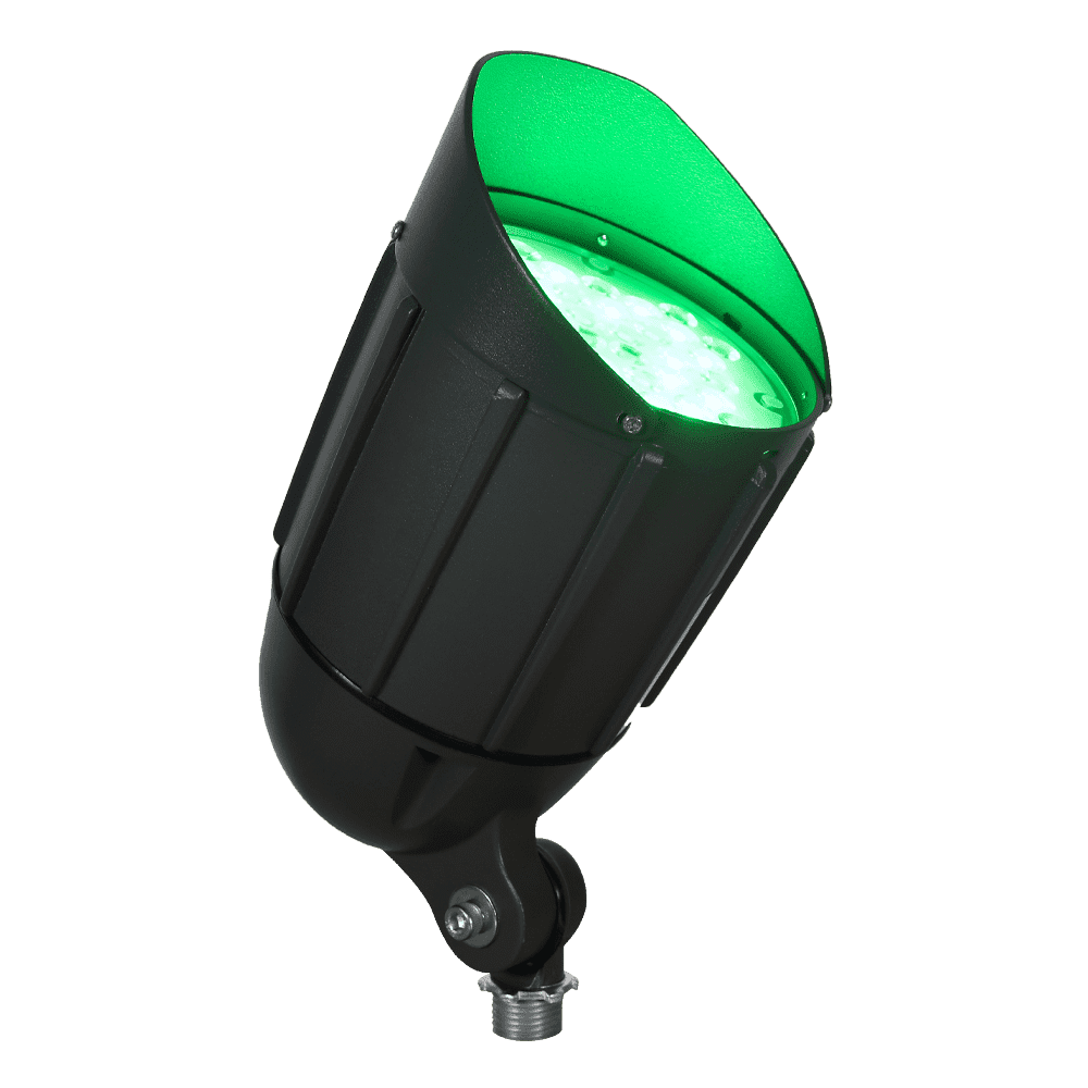 CDRA30 30W 12V Low Voltage Smart Bluetooth RGBW Narrow Beam Directional Outdoor Landscape Aluminum Spotlight