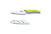 CERAMIC KNIFE: Green+Grey soft touch handle; White Ceramic Blade ... 5